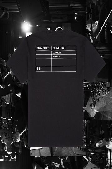Fred Perry Bristol Ringer Miesten T Paidat Mustat | FI 1414YXFU